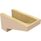 Ekena Millwork 6"W x 12"D x 6"H Wide Clemmons Rough Cedar Woodgrain TimberThane Corbel, Primed Tan CORUR06X12X06CLERCPR - alternate 6